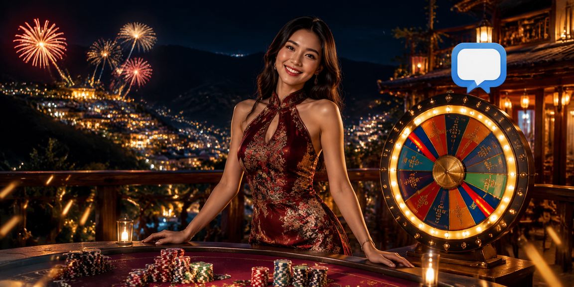 Không khí lễ hội quay thưởng và jackpot tại Sa Pa Việt Nam